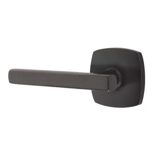 Emtek Freestone Lever with Urban Modern Rose by Emtek
