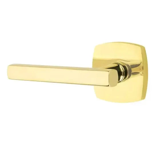 Emtek Freestone Lever with Urban Modern Rose by Emtek