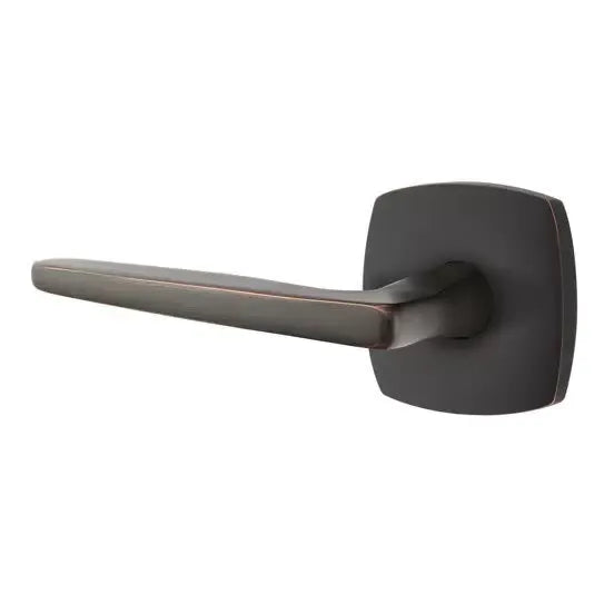 Emtek Hermes Lever with Urban Modern Rose by Emtek