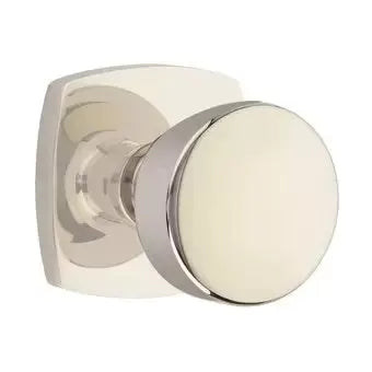 Emtek Laurent Round Knob with Urban Modern Rose by Emtek