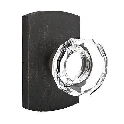 Emtek Lowell Door Knob with #4 Rose by Emtek