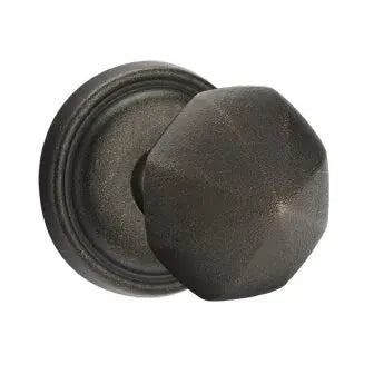 Emtek Octagon Knob with #12 Rose by Emtek