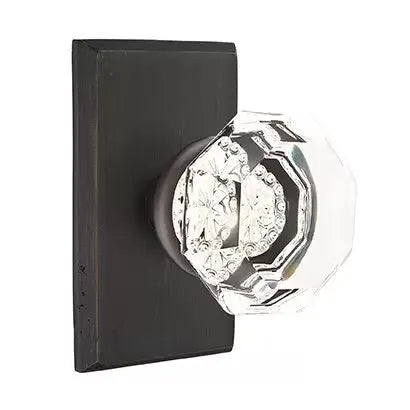 Emtek Old Town Door Knob with #3 Rose by Emtek