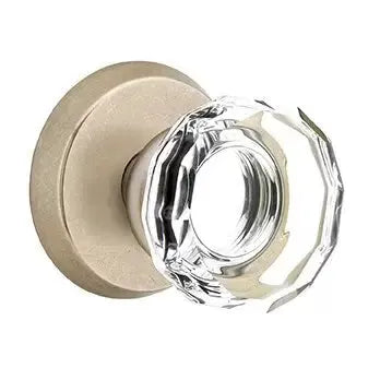 Emtek Lowell Door Knob with #2 Rose by Emtek