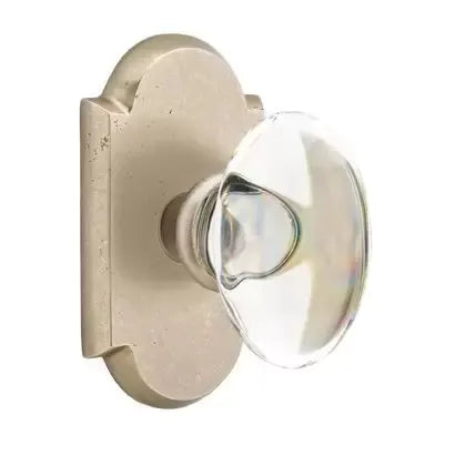 Emtek Hampton Door Knob with #1 Rose by Emtek