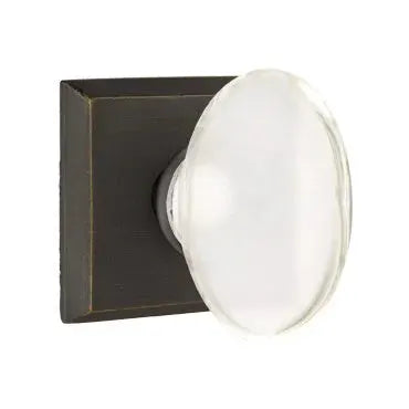Emtek Hampton Door Knob with #6 Rose by Emtek