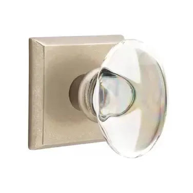 Emtek Hampton Door Knob with #6 Rose by Emtek