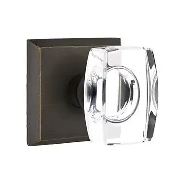 Emtek Windsor Door Knob with #6 Rose by Emtek
