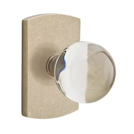 Emtek Bristol Door Knob with #4 Rose by Emtek