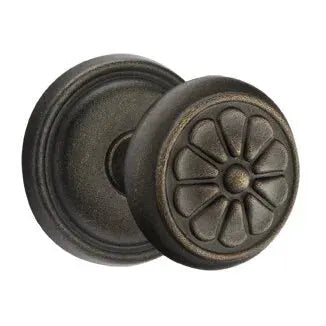 Emtek Petal Knob with #12 Rose by Emtek