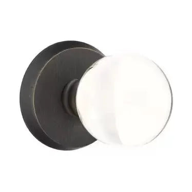 Emtek Bristol Door Knob with #2 Rose by Emtek