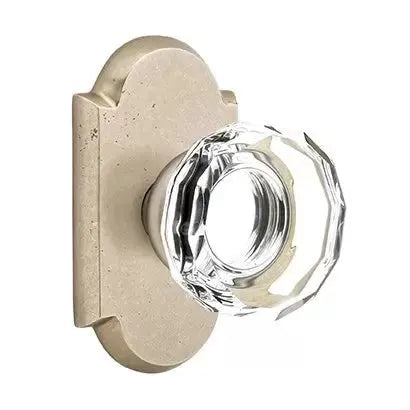 Emtek Lowell Door Knob with #1 Rose by Emtek