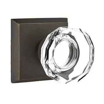 Emtek Lowell Door Knob with #6 Rose by Emtek