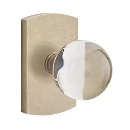 Emtek Bristol Door Knob with #4 Rose by Emtek