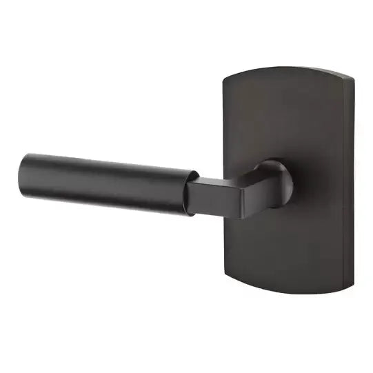 Emtek Bryce Right Handed Lever with #4 Rose by Emtek