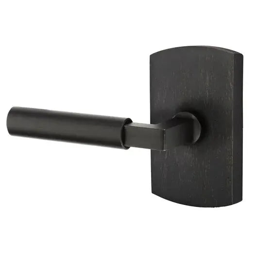 Emtek Bryce Right Handed Lever with #4 Rose by Emtek