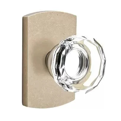 Emtek Lowell Door Knob with #4 Rose by Emtek