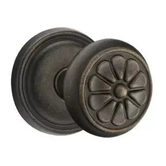 Emtek Petal Knob with #12 Rose by Emtek