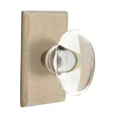 Emtek Hampton Door Knob with #3 Rose by Emtek