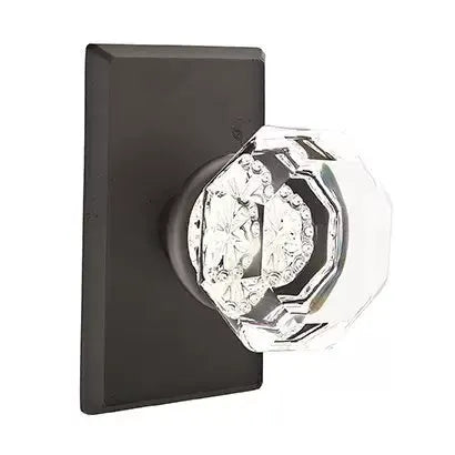 Emtek Old Town Door Knob with #3 Rose by Emtek