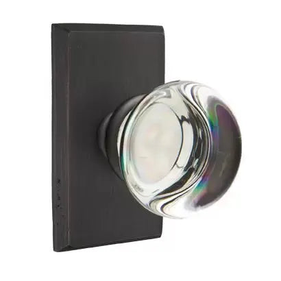 Emtek Providence Door Knob with #3 Rose by Emtek