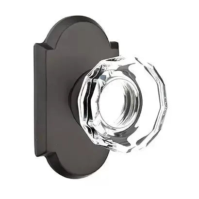 Emtek Lowell Door Knob with #1 Rose by Emtek