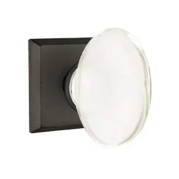 Emtek Hampton Door Knob with #6 Rose by Emtek