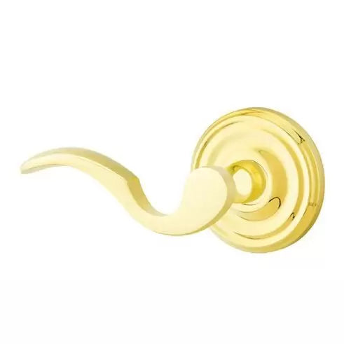Emtek Cortina Door Lever with Regular Rose by Emtek