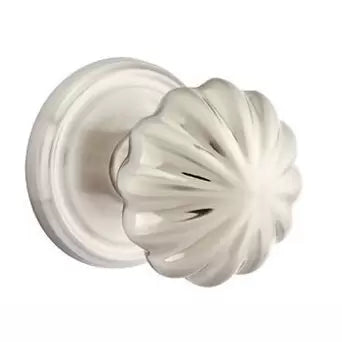 Emtek Melon Door Knob with Regular Rose by Emtek