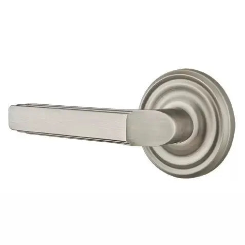 Emtek Milano Door Lever with Regular Rose by Emtek