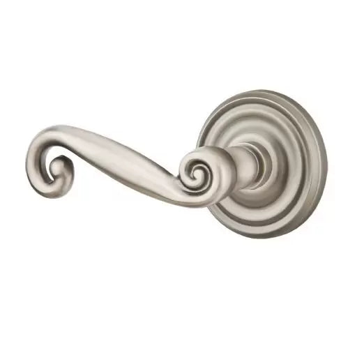 Emtek Rustic Door Lever with Regular Rose by Emtek