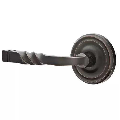 Emtek Sante Fe Lever with Regular Rose by Emtek