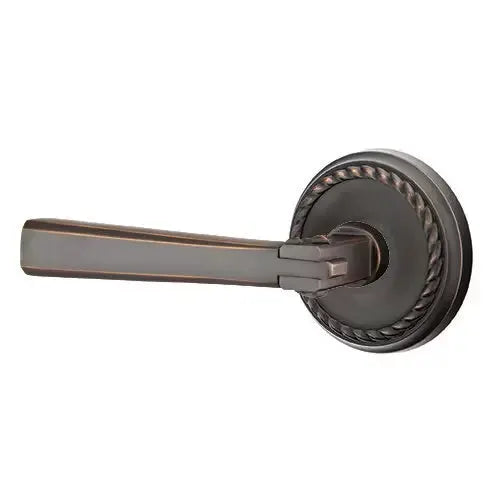 oil rubbed bronze door levers