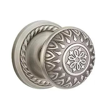 Emtek Lancaster Knob with Rope Rose by Emtek