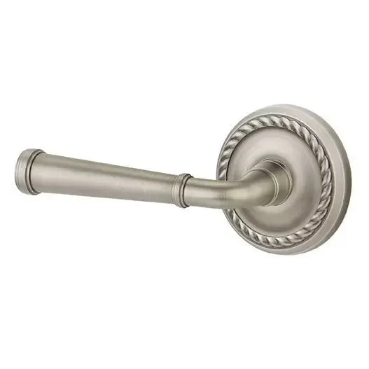 Emtek Merrimack Lever with Rope Rose by Emtek