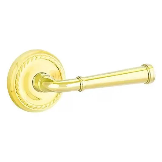 Emtek Merrimack Lever with Rope Rose by Emtek