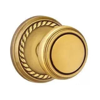 Emtek Norwich Door Knob with Rope Rose by Emtek