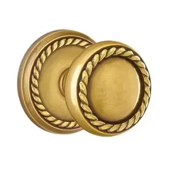 Emtek Rope Knob with Rope Rose by Emtek
