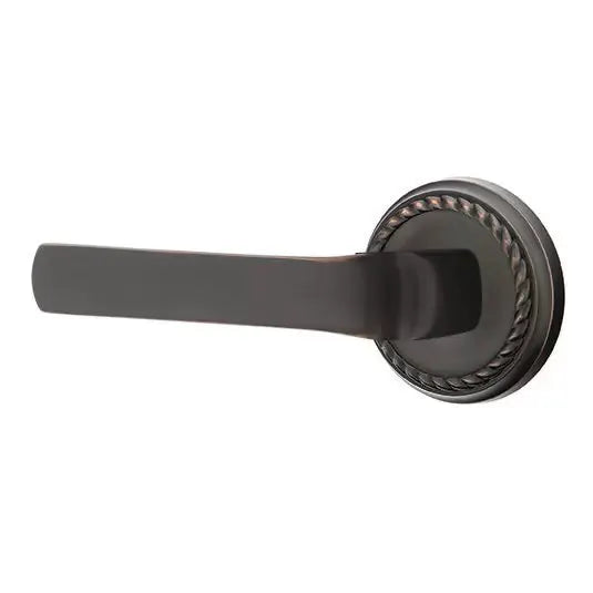 Emtek Spencer Lever with Rope Rose by Emtek