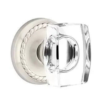 Emtek Windsor Door Knob with Rope Rose by Emtek