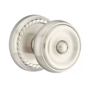 Emtek Waverly Door Knob with Rope Rose by Emtek