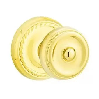 Emtek Waverly Door Knob with Rope Rose by Emtek
