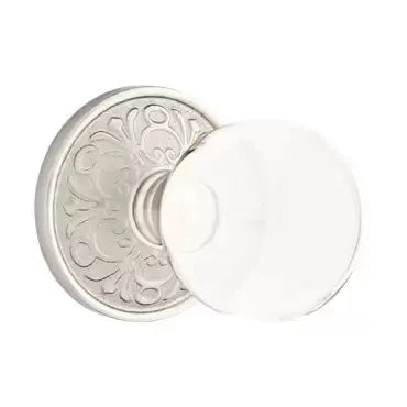 Emtek Bristol Door Knob with Lancaster Rose by Emtek