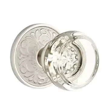 Emtek Georgetown Door Knob with Lancaster Rose by Emtek