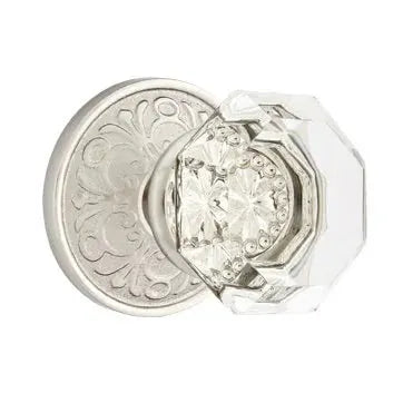 Emtek Old Town Door Knob with Lancaster Rose by Emtek