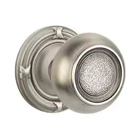 Emtek Belmont Knob with Ribbon and Reed Rose by Emtek