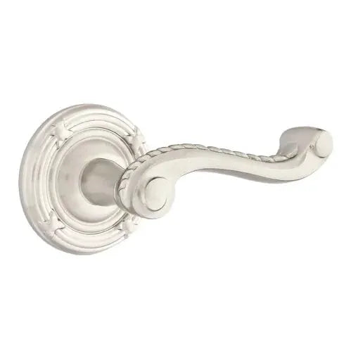 Emtek Rope Lever with Ribbon and Reed Rose by Emtek