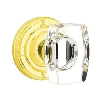 Emtek Windsor Door Knob with Ribbon and Reed Rose by Emtek