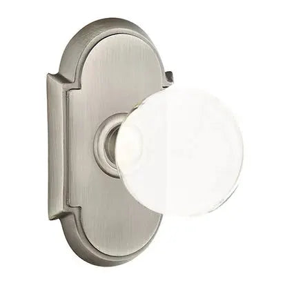 Emtek Bristol Door Knob with #8 Rose by Emtek