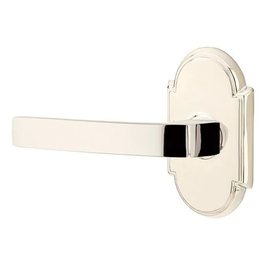 Emtek Breslin Lever with #8 Rose by Emtek